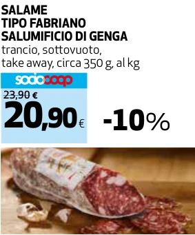 SALAME TIPO FABRIANO SALUMIFICIO DI GENGA