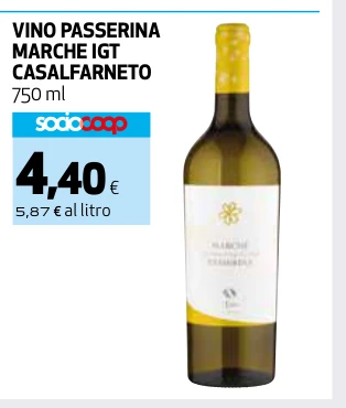 VINO PASSERINA MARCHE IGT CASALFARNETO