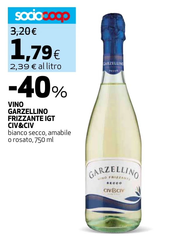 VINO GARZELLINO FRIZZANTE IGT CIV&CIV