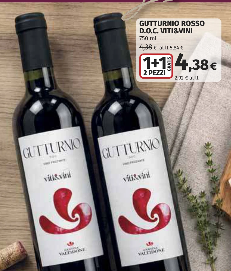 GUTTURNIO ROSSO D.O.C. VITI&VINI