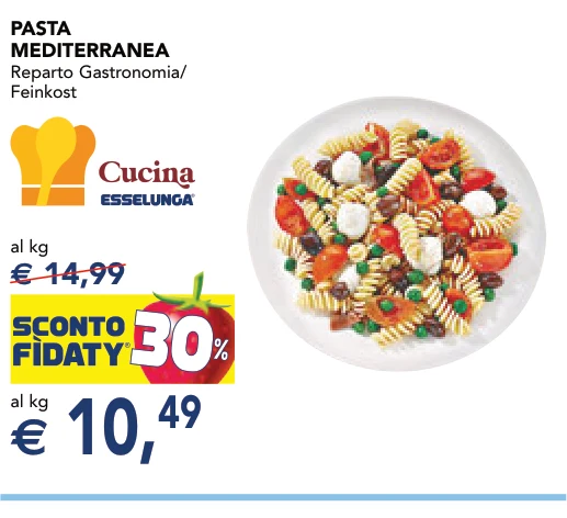 PASTA MEDITERRANEA Reparto Gastronomia/ Feinkost