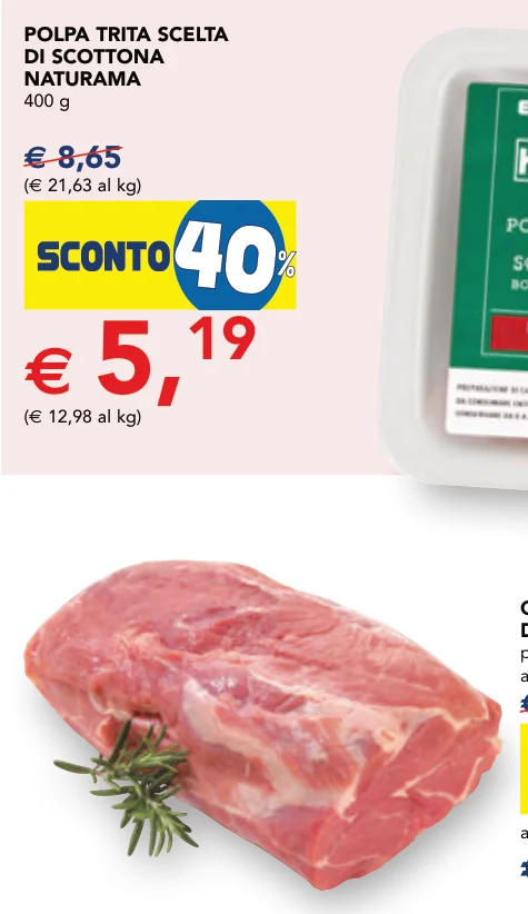 POLPA TRITA SCELTA DI SCOTTONA NATURAMA 400 g