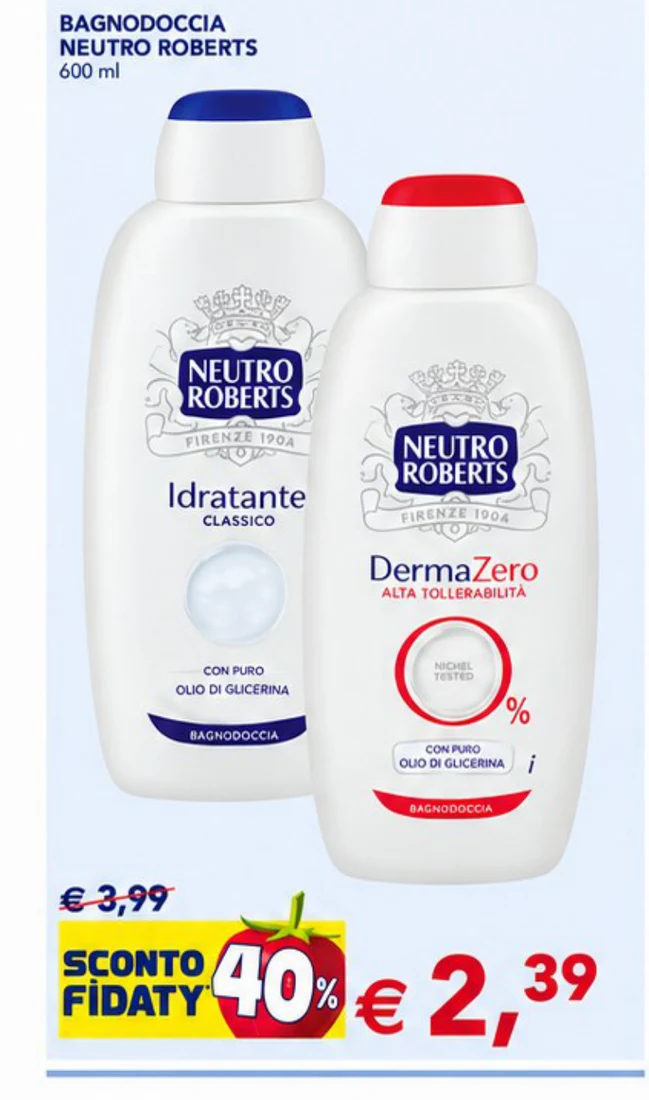 Bagnodoccia Neutro Roberts