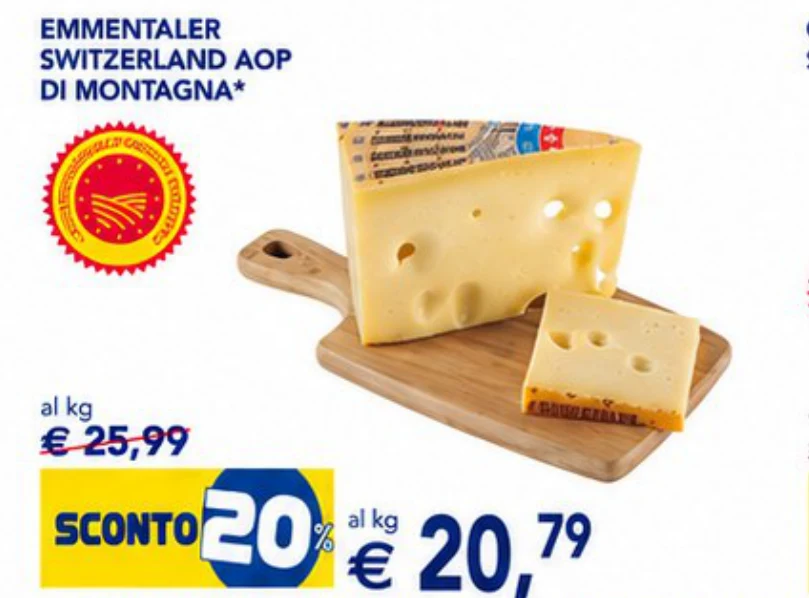 Emmentaler Switzerland Aop Di Montagna*