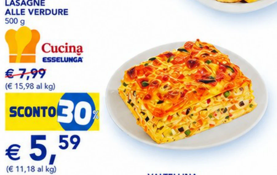 Lasagne alle verdure Cucina - Esselunga
