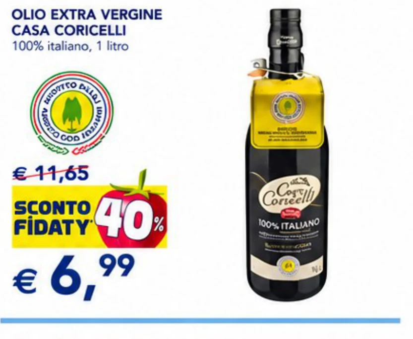 Olio Extra Vergine Casa Coricelli