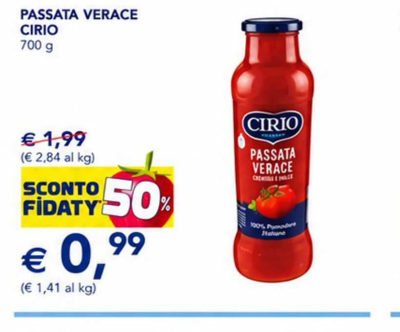 Passata Verace Cirio