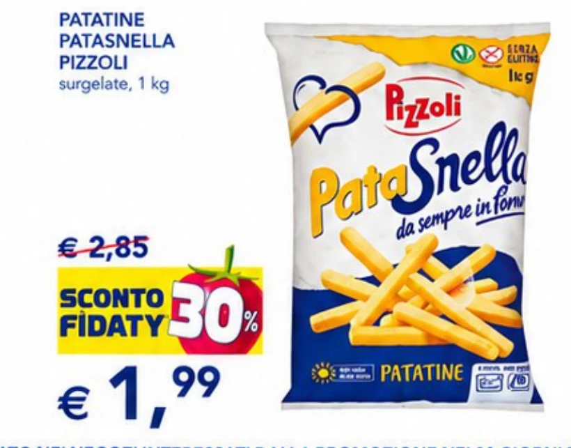 Patatine Patasnella Pizzoli