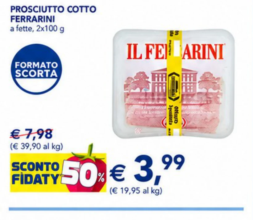 Prosciutto Cotto Ferrarini