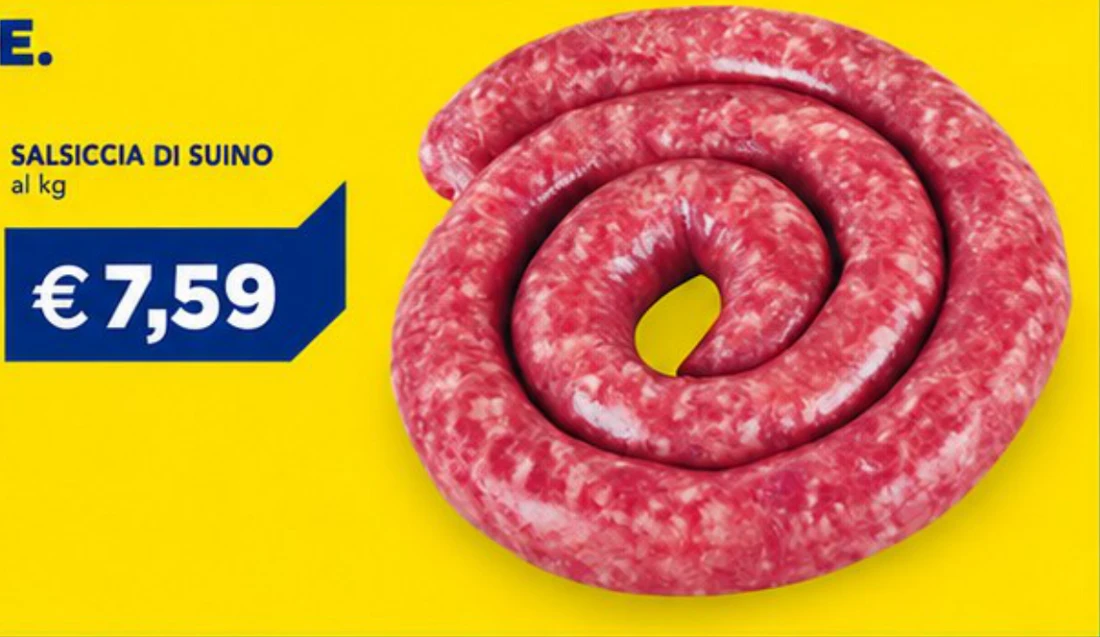 Salsiccia di suino