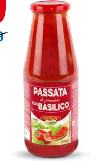 PASSATA DI POMODORO CON BASILICO 690