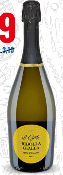 RIBOLLA GIALLA SPUMANTE BRUT 750