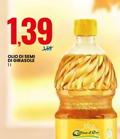 Olio di semi di girasole 1 l