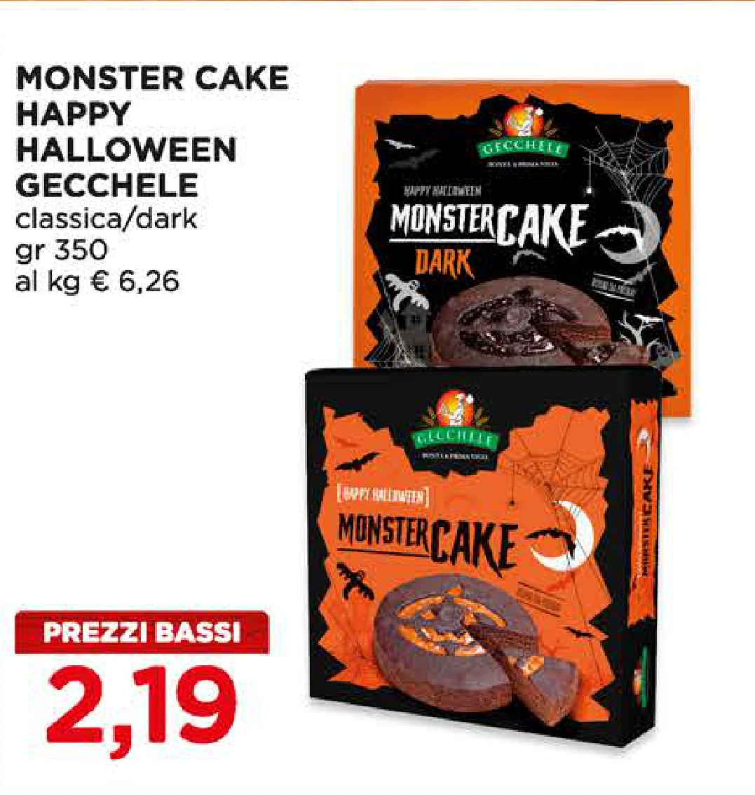 Monster Cake Happy Halloween Gecchele 350 g