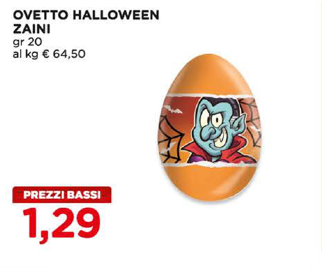 Ovetto Halloween Zaini 20 g