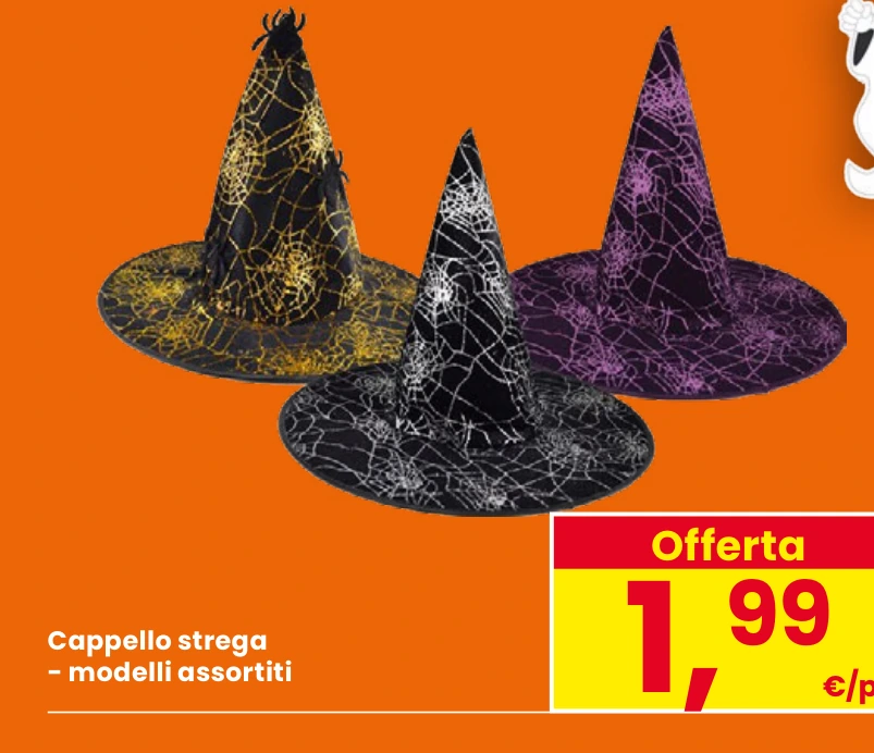 Cappello strega assortito