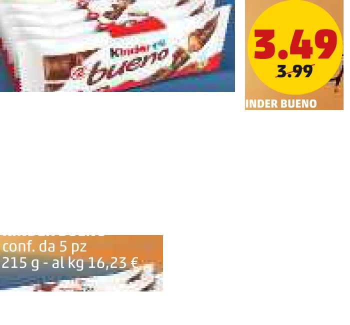 Kinder Bueno 215 g