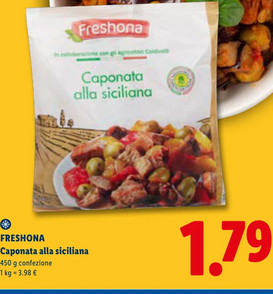 Caponata alla siciliana - Freshona