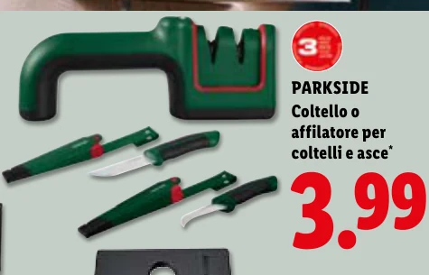 Coltello o affilatore per coltelli e asce* - Parkside