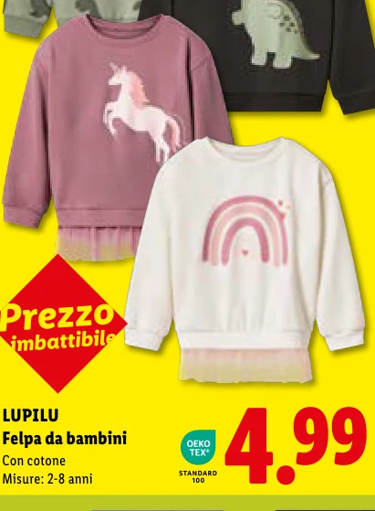 Felpa da bambini - Lupilu