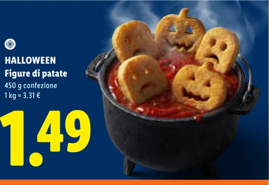 Figure di patate - Halloween