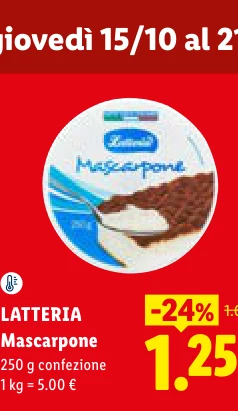 Mascarpone - Latteria