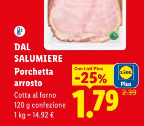 Porchetta arrosto - Dal Salumiere