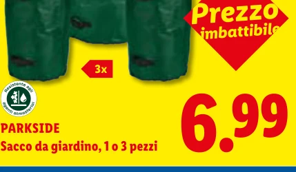 Sacco da giardino, 1 o 3 pezzi - Parkside