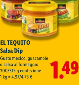 Salsa Dip - El Tequito