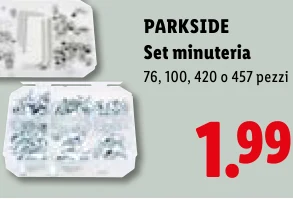 Set minuteria - Parkside
