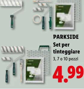 Set per tinteggiare - Parkside
