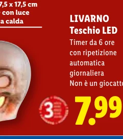 Teschio LED - Livarno