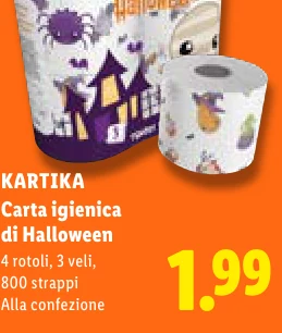 Carta igienica di Halloween - Kartika
