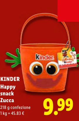 Happy snack Zucca - Kinder