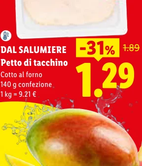 Petto di tacchino - Dal Salumiere