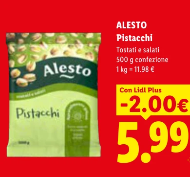 Pistacchi - Alesto