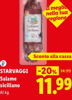 Salame siciliano - Starvaggi