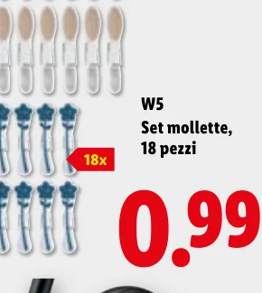 Set mollette, 18 pezzi - W5