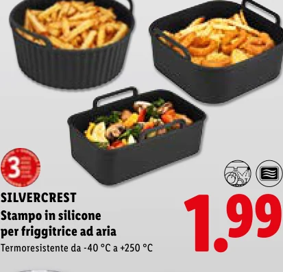 Stampo in silicone per friggitrice ad aria - Silvercrest