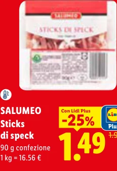 Sticks di speck - Salumeo