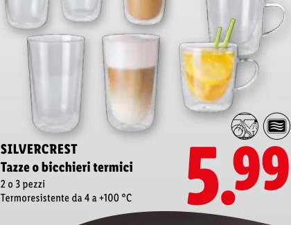 Tazze o bicchieri termici - Silvercrest