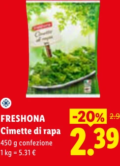 Cimette di rapa - Freshona