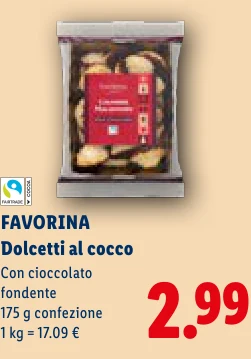 Dolcetti al cocco - Favorina