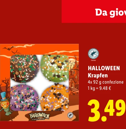 Krapfen - Halloween