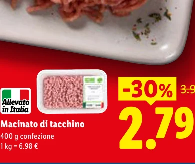 Macinato di tacchino