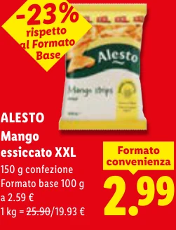 Mango essiccato XXL - Alesto