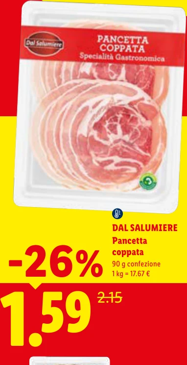 Pancetta coppata - Dal Salumiere