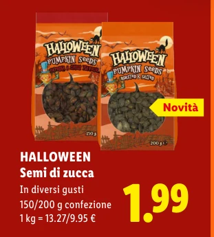 Semi di zucca - Halloween