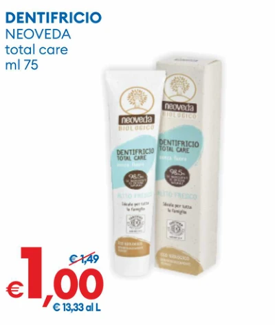 Dentifricio Neoveda