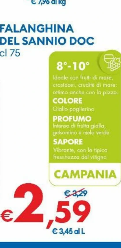 FALANGHINA DEL SANNIO DOC cl 75
